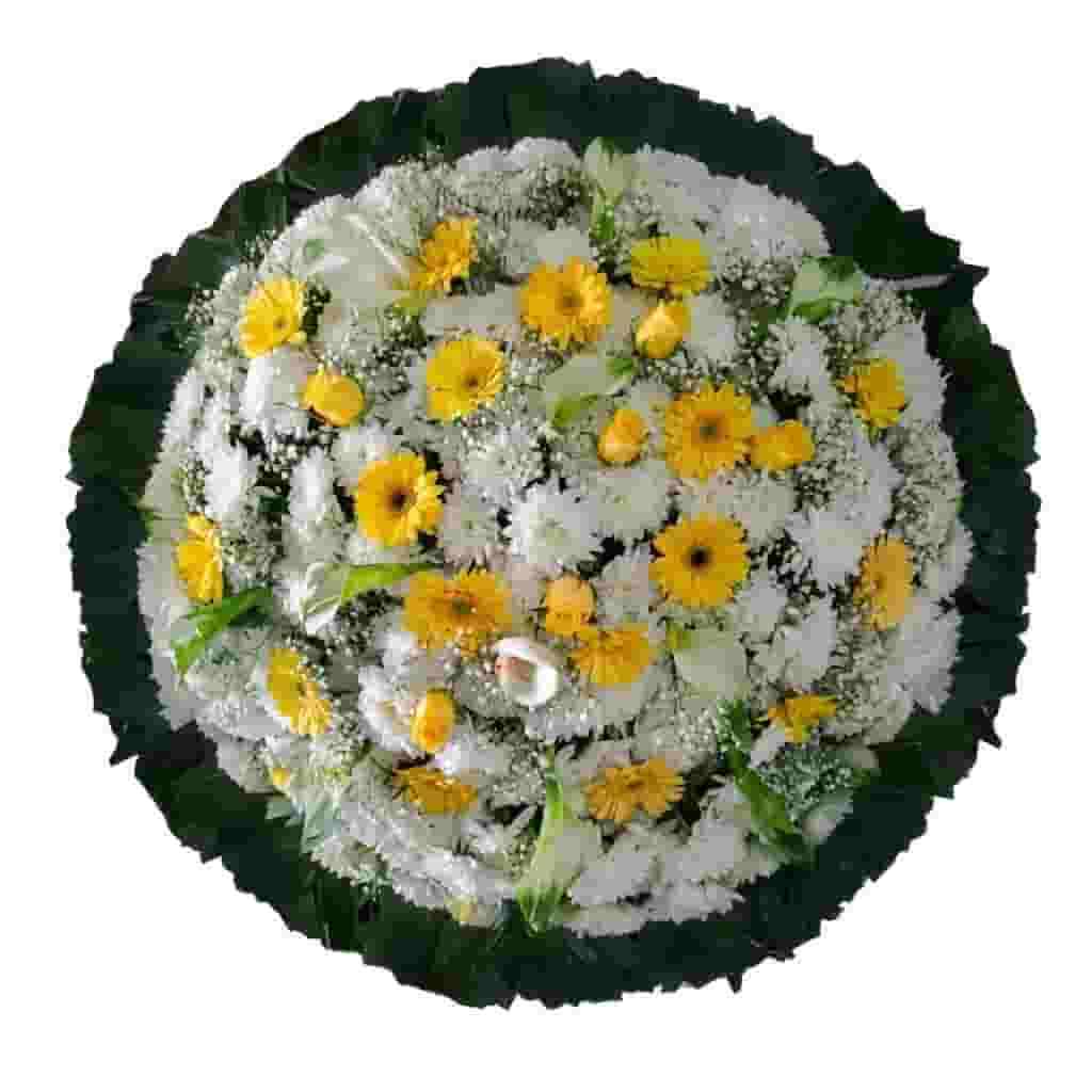 Coroa de Flores Elegante -08