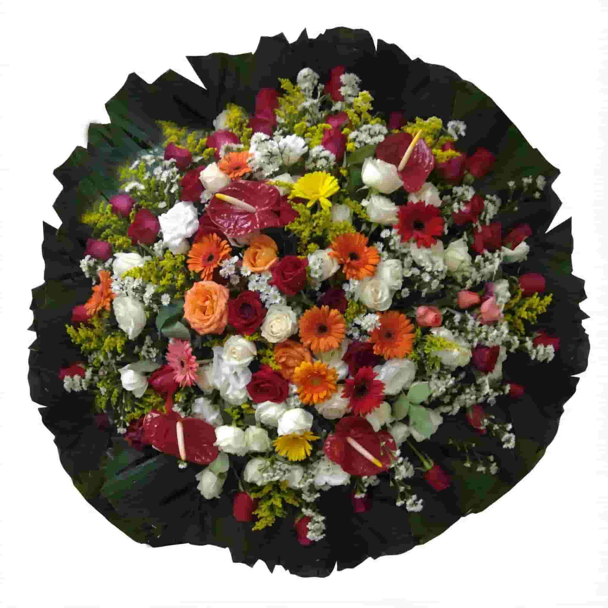 Coroa de Flores Elegante -12