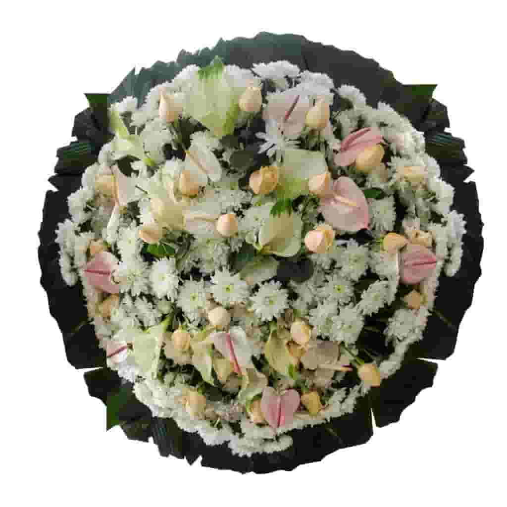 Coroa de Flores Elegante -09