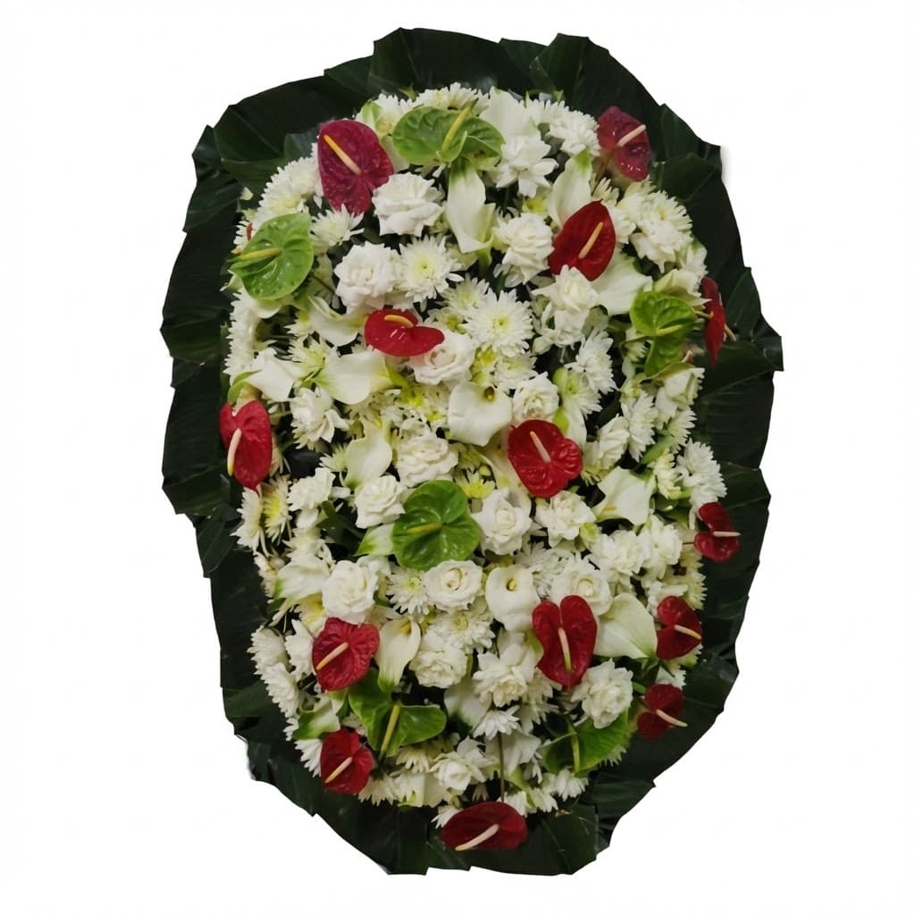 Coroa de Flores Luxo -14