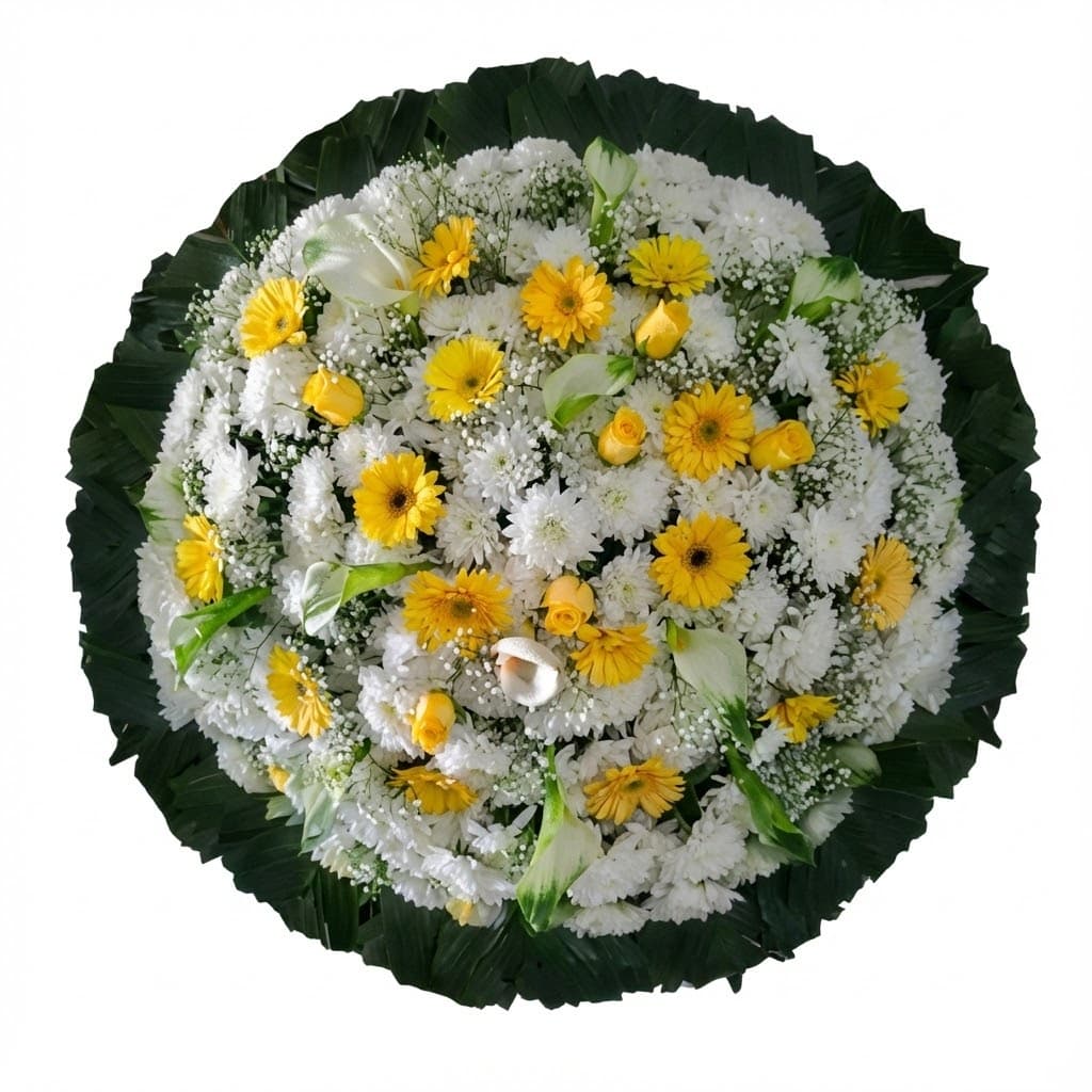 Coroa de Flores Elegante -08