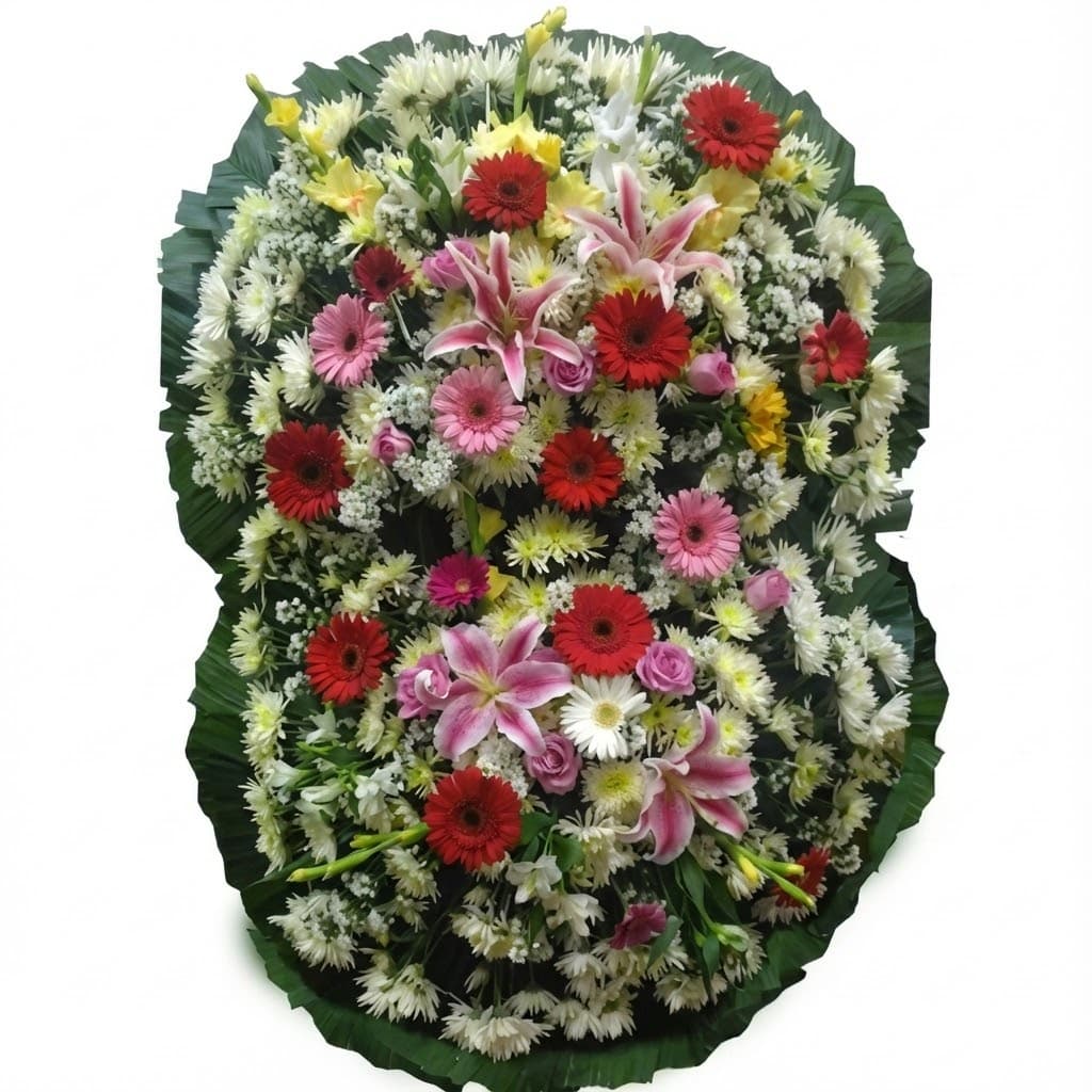 Coroa de Flores Luxo -17