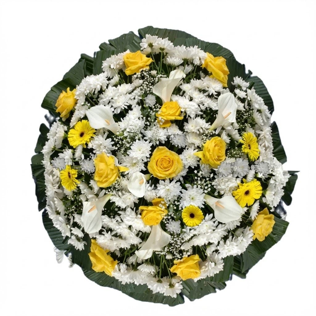 Coroa de Flores Elegante -06