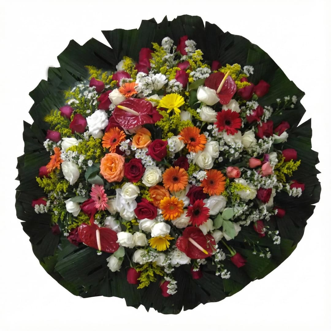 Coroa de Flores Elegante -12 Coroa de Flores Elegante -12